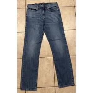 Lucky Brand Jeans Mens 32x32 221 Straight Blue Cotton Medium Wash Stretch